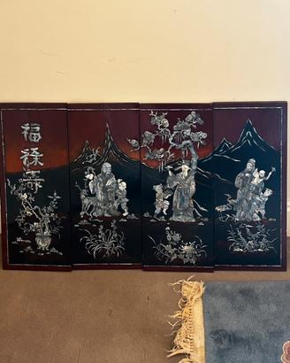 Quadri Pannello madreperla vintage,  siam vietnam