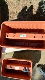 Fioriere da balcone,tipo"balconetta"da 50 cm NUOVE