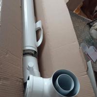 Kit scarico fumi scaldabagno nuovo con scontrino 