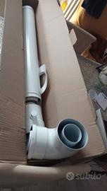 Kit scarico fumi scaldabagno nuovo con scontrino 