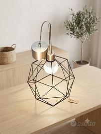 Lampada da soffitto geometrico stile industrial