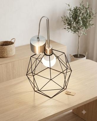 Lampada da soffitto geometrico stile industrial