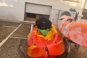 Kayak pesca escursioni mare e lago