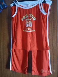 completo sportivo a pinocchietto