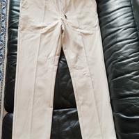 Pantaloni Calzedonia similpelle beige Taglia M
