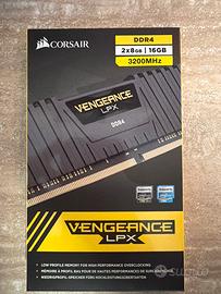 Corsaie vengeance 16 gb ram 2666mhz-3200mhz