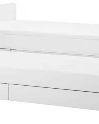 Letto doppio estraibile con cassettoni bambini