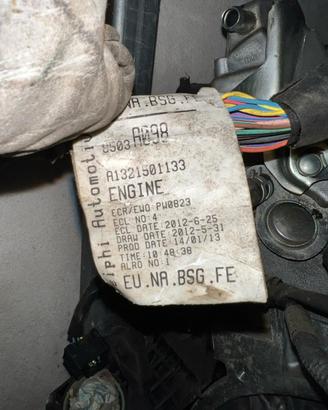 Motore Smart 1.0 cc aspirato 2014 