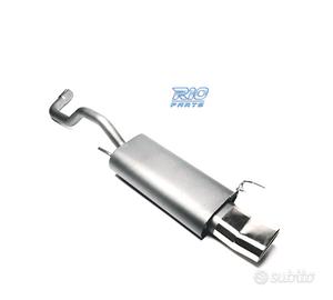SILENZIATORE DI SCARICO PER VOLKSWAGEN VW POLO 199