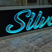 insegna led tabella luminosa multicolor per camion