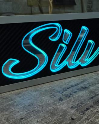 insegna led tabella luminosa multicolor per camion