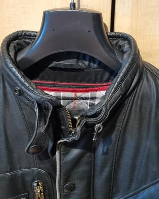TRIUMPH-BARBOUR MOTORCYCLE JACKET made in UK tg M