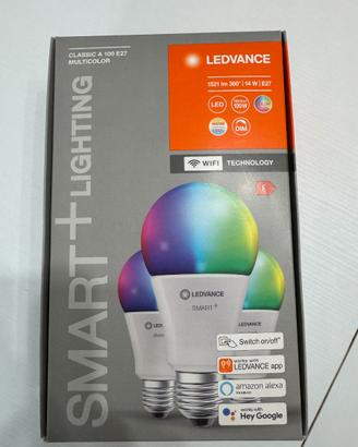Lampadina Smart WiFi LEDVANCE RGBW E27 14W 1521 lm