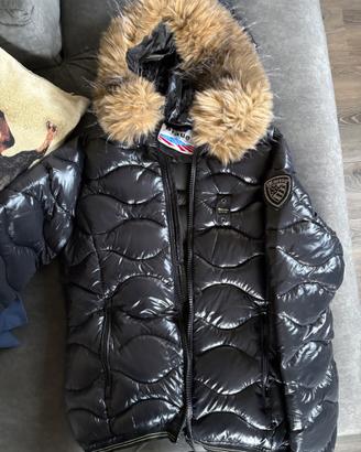 Blauer piumino nero donna tagia M