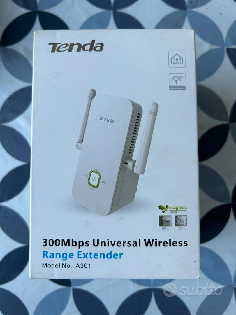 Ripetitore Wifi Tenda N 300 A301 Wireless - Informatica In vendita a Monza  e della Brianza