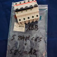 Interruttore ABB S204M C63 + Modulo Ausiliario S2C