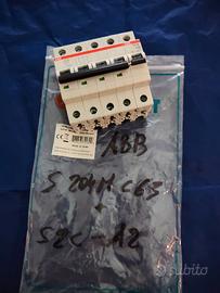 Interruttore ABB S204M C63 + Modulo Ausiliario S2C