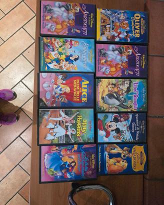 DISNEY  VHS  ORIGINALI  PARI AL N