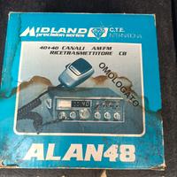 CB Alan 48 vintage NUOVO 