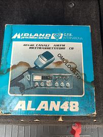 CB Alan 48 vintage NUOVO 