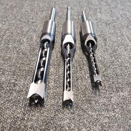 Set di punte HSS per legno per fori quadrati