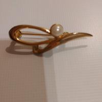 Spilla con perla 