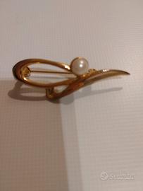 Spilla con perla 