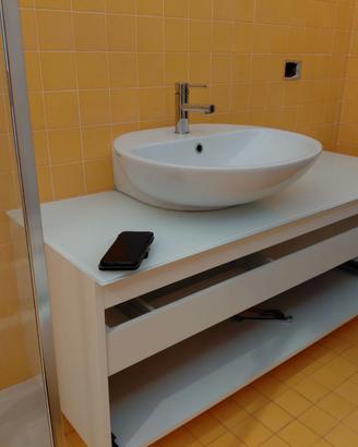 Mobile Bagno senza lavandino larghezza 140 cm