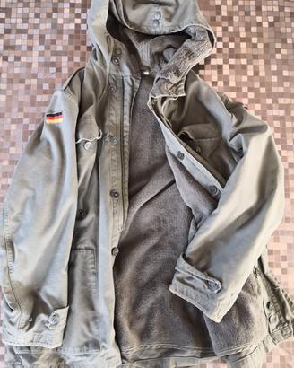 parka uomo militare tedesco giubbotto giacca