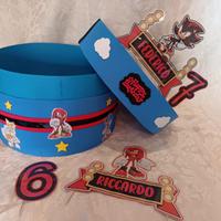 Torta porta caramelle Sonic