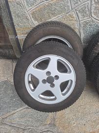 4 ruote invernali kleber 175/65 R14+ cerchi 