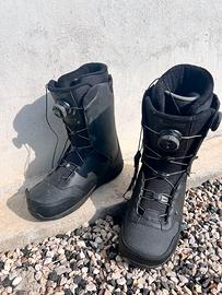 Scarponi Snowboard Ride Lasso Dual BOA Black n. 46