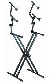 Stand per 3 tastiere + stand per laptop + leggio