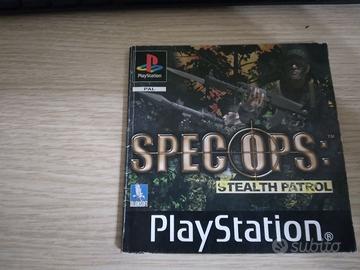 Manuale gioco ps1 Spec Ops stealth patrol