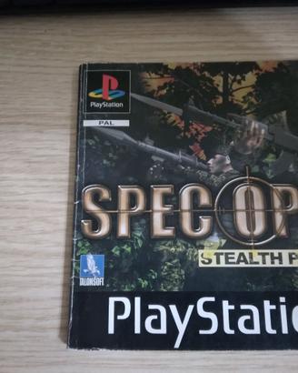 Manuale gioco ps1 Spec Ops stealth patrol