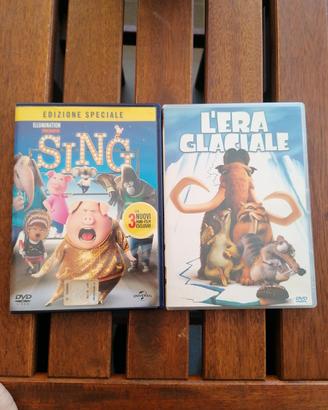 2 DVD Sing e L'era Glaciale 