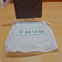 THUN portafoglio incrocio. Colore tortora