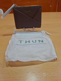 THUN portafoglio incrocio. Colore tortora