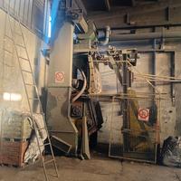 Sabbiatrice industriale banco lavoro