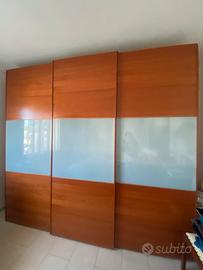 Camera da letto completa in mogano