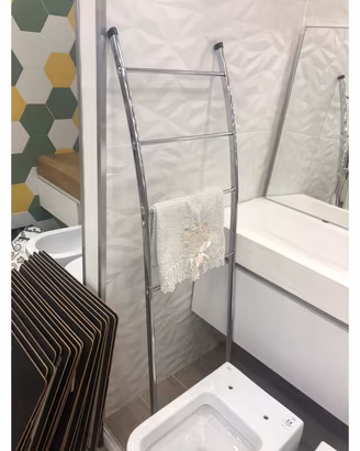 Scala Portasciugamani con 4 Barre