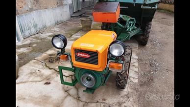 motocoltivatore diesel con. rimorchio ribaltamento