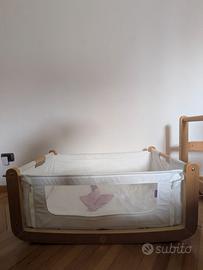 Culla co sleeping Snuz Pod con molti accessori