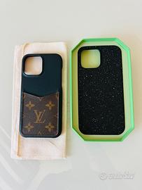 Cover louis vuitton Iphone 13pro max  e swarovski