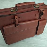 BORSA IN CUOIO AZZINI PELLETTERIE