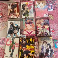 Lotto 9 manga volumi 1