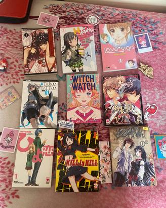 Lotto 9 manga volumi 1