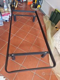 Letto singolo struttura in ferro