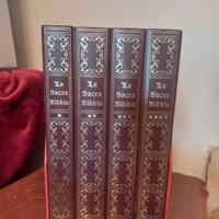 La Sacra Bibbia illustrata 4 volumi da collezione