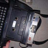 registratore vintage con cassette